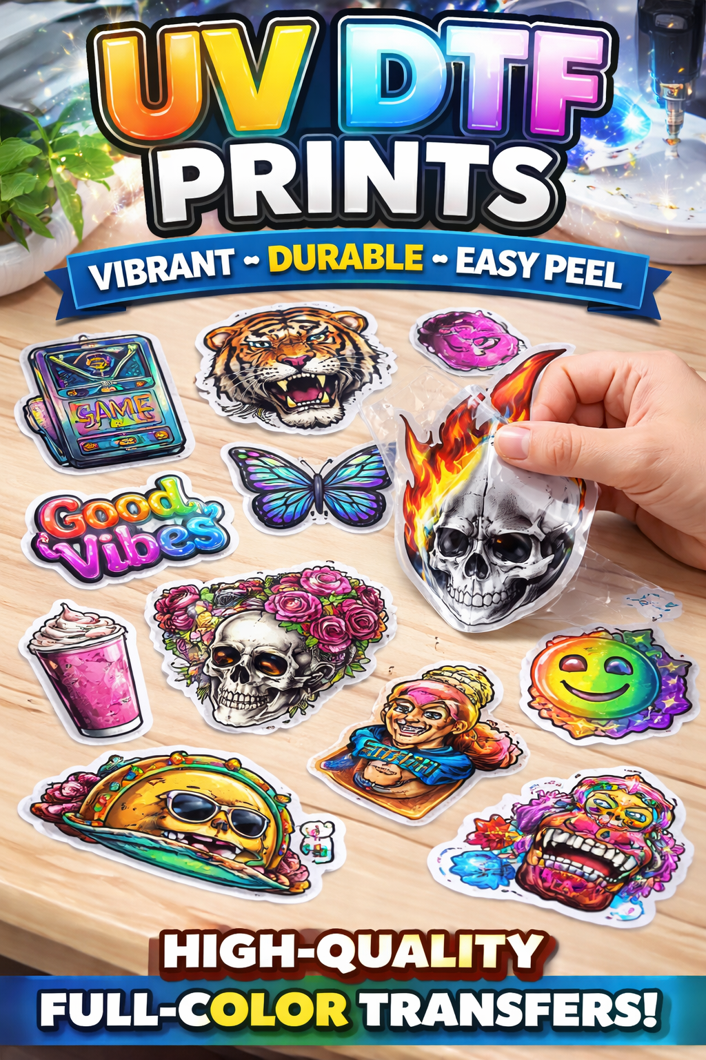 UV DTF Sticker