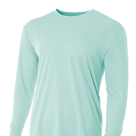 A4 Adult 4.0 Ounce Poly Performance Long Sleeve T-Shirt