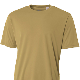 A4 Adult 4.0 Ounce Poly Performance Short Sleeve T-Shirt