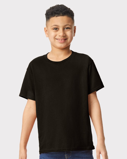 Gildan Youth 100% Cotton Short Sleeve T-Shirt