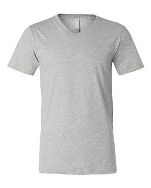 Bella Canvas Unisex Jersey V-Neck (Small-1X Large)