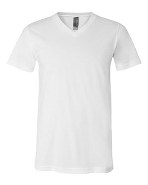 Bella Canvas Unisex Jersey V-Neck (Small-1X Large)