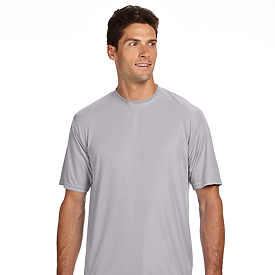 A4 Adult 4.0 Ounce Poly Performance Short Sleeve T-Shirt